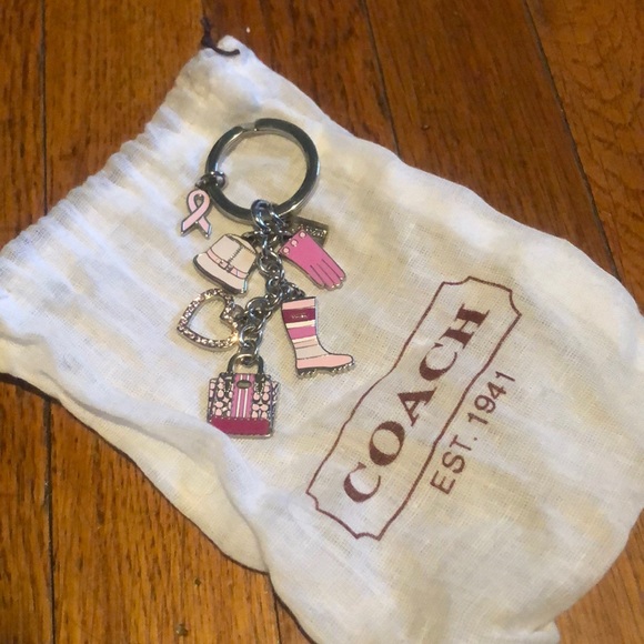Coach Accessories - 🎀Coach Breast Cancer Charm🎀